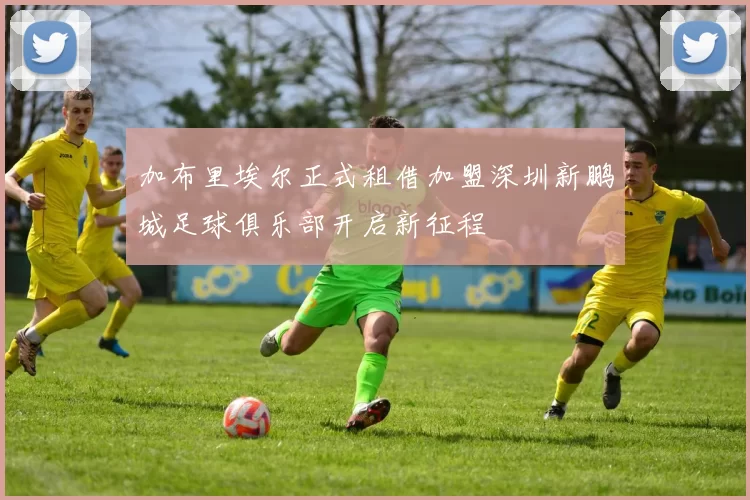 加布里埃尔正式租借加盟深圳新鹏城足球俱乐部开启新征程