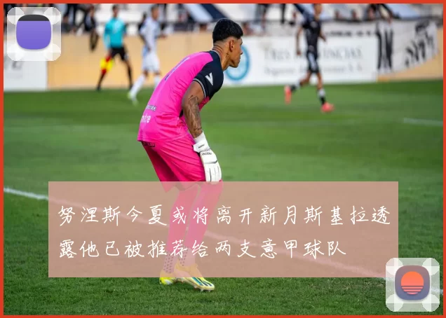 努涅斯今夏或将离开新月斯基拉透露他已被推荐给两支意甲球队